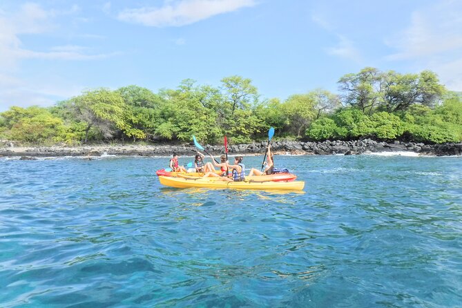 3.5 Hour Kailua-Kona Ocean Kayak and Snorkel Tour - Cliff jumping and onshore adventure