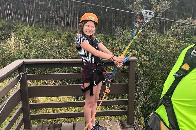 Big Island: 9-Line Waterfall Zipline Experience - From safety briefing to the first platform