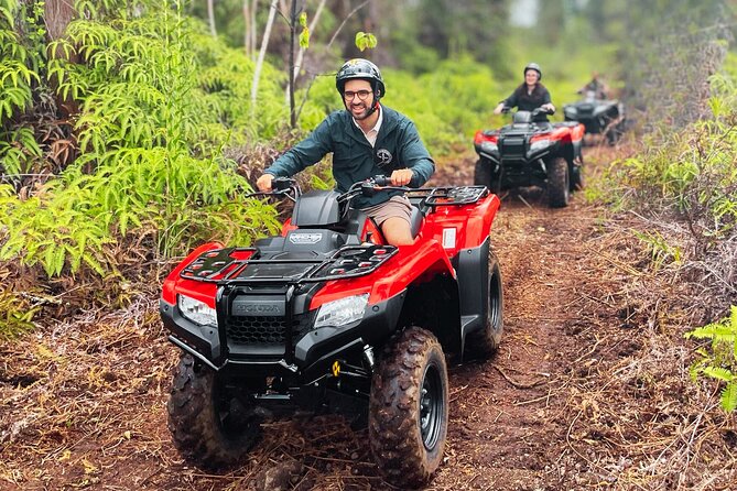 Big Island ATV Tour at Ohana Ranch - Following the Farm Trails Through Fields and Crops