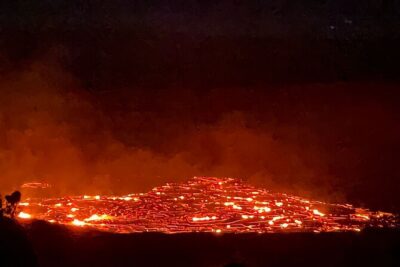 Fat Tire E-Bike Tour through Volcanoes National Park