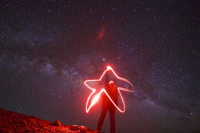 Big Island GOAT Experience: Mauna Kea Summit, Sunset & Stars - Sunset above the clouds