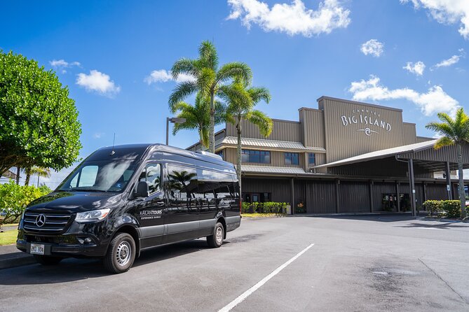 Big Island Highlights: Coffee, Volcano, Black Sands & Waterfall - Big Island Candies and the road to Hilo