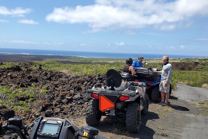 Big Island Southside ATV Tour - Ka‘alu‘alu Bay and the green-sand stop
