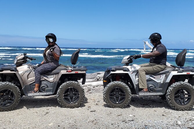 Big Island Southside ATV Tour - The cliff drive to Pulehua Island