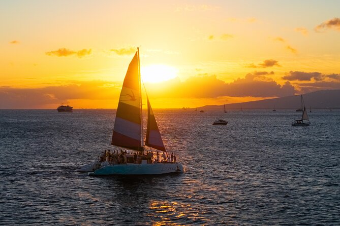 Board from Waikiki Beach for a scenic Sunset Sail on the Hāwea - Who will enjoy this Waikiki sail most?