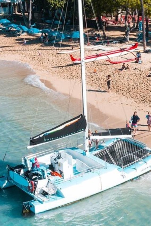 Board from Waikiki Beach: Scenic Sunset Sail on the Hāwea - A catamaran made for an evening on the water
