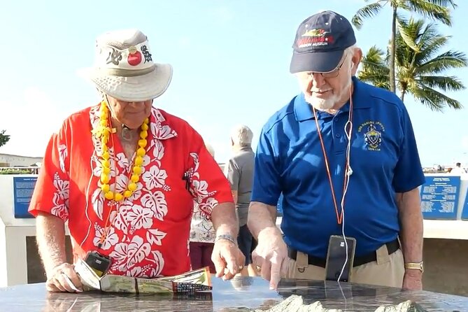 Chief's Official Pearl Harbor Self-Guided Multimedia Tour - Seeing the USS Arizona Memorial from shore