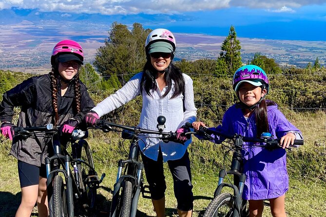 Cycle to the Sea with Maui Bombers - Following the road from Haleakala toward the sea