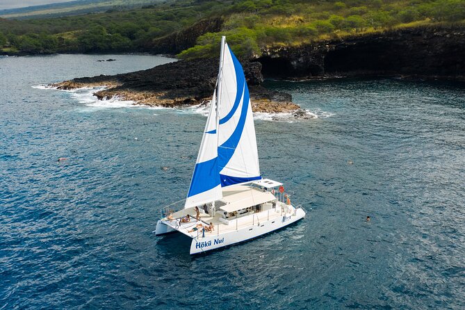 Deluxe Sail & Snorkel to the Captain Cook Monument - Setting out from Keauhou Bay at 8:15 a.m.
