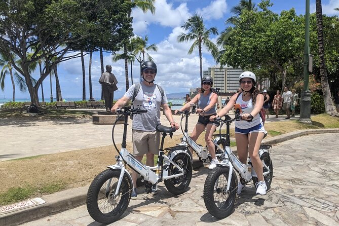 Electric Bike Ride & Diamond Head Hike Tour - Starting near Kūhiō Avenue