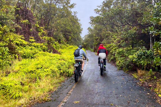 Fat Tire E-Bike Rental - Volcanoes National Park - Why an e-bike works well at Kilauea
