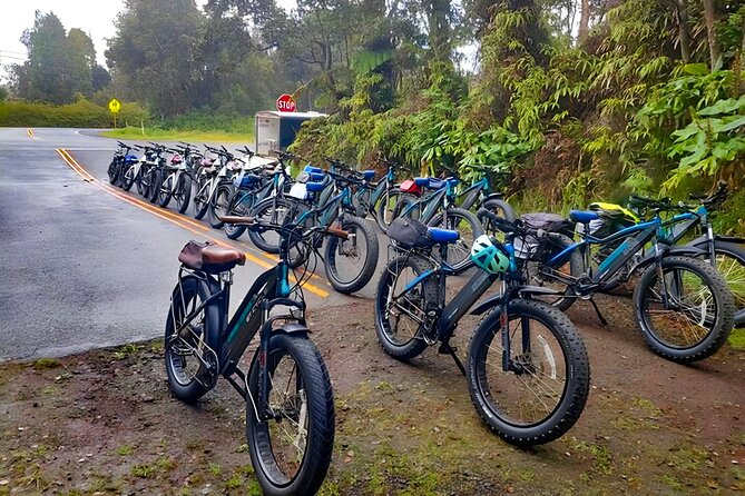 Fat Tire E-Bike Rental - Volcanoes National Park - The bike briefing and warm-up