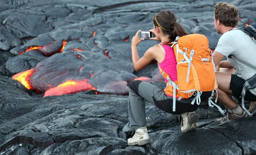 From Big island-Volcanoes & waterfall tour in a small group - A compact route into Big Island volcano country