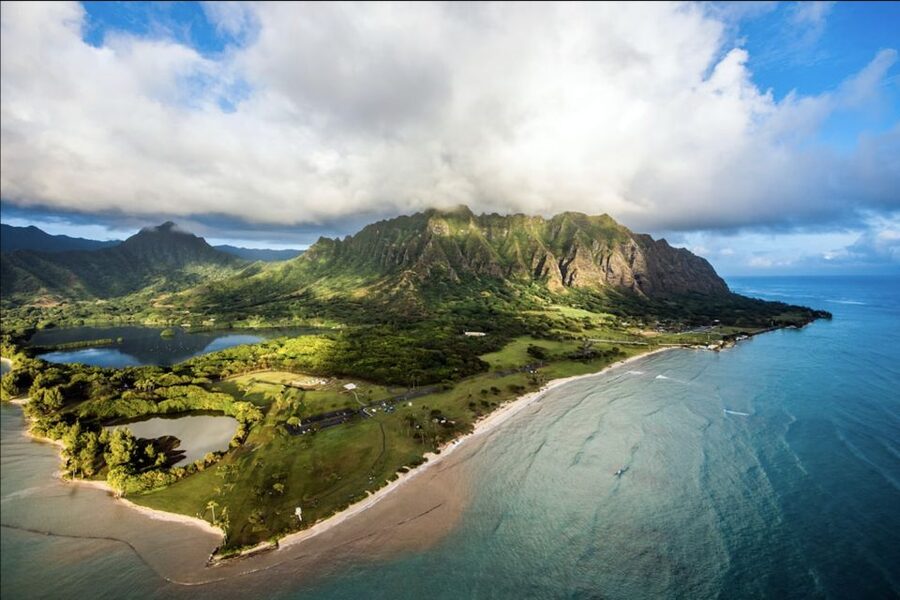From Honolulu: Oahu 60min Helicopter Tour with Doors Off/On - Dole Plantation and the return to Pearl Harbor