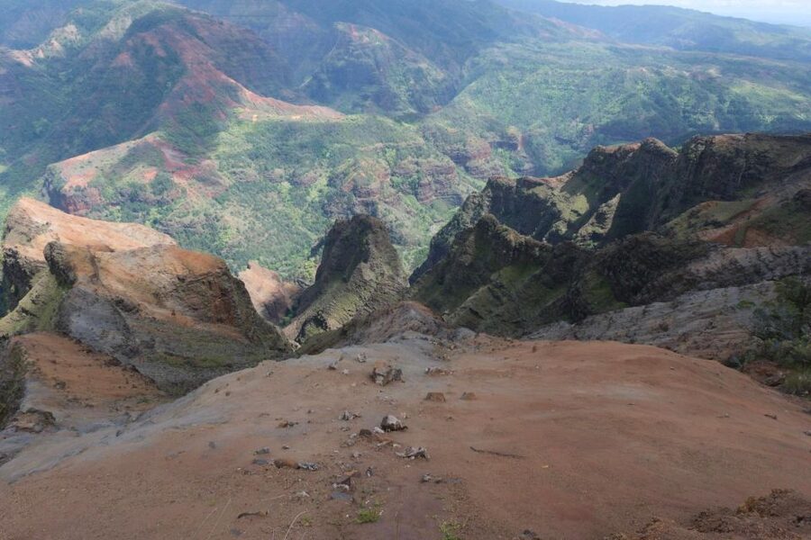 From Oahu: Kauai Waimea Canyon & Wailua River Tour - The climb to Waimea Canyon