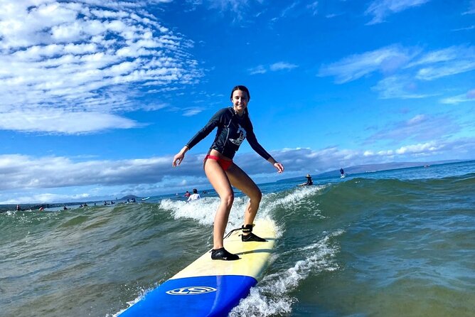 Group Surf Lesson at Kalama Beach in Kihei - Key points at a glance