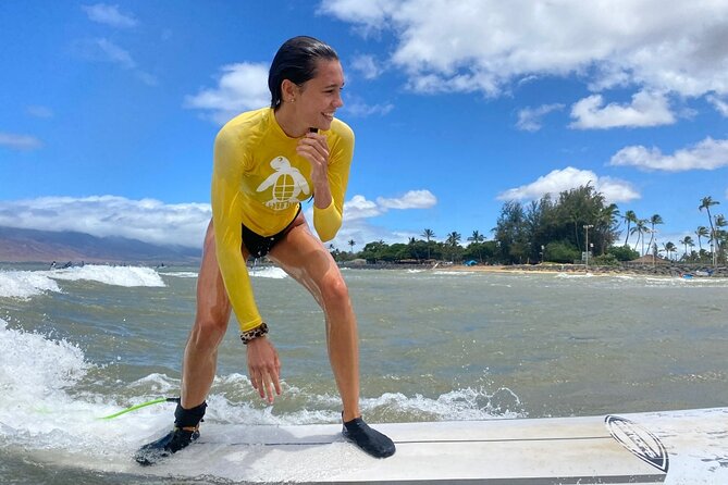 Group Surf Lesson at Kalama Beach in Kihei - The coaches make the difference