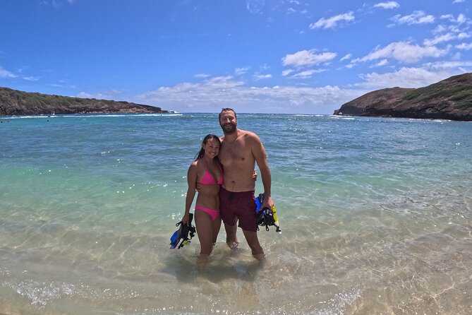 Hanauma Bay Guided Snorkel Tour (with guaranteed entrance time) - The walk from the entrance to the reef