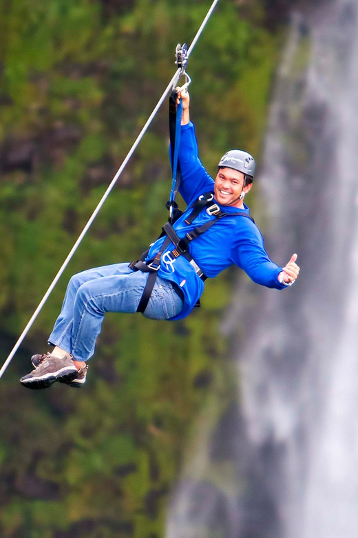 Hawaii: Big Island Hilo Zipline Tour - Seven ziplines, with Kolekole Falls saved for last