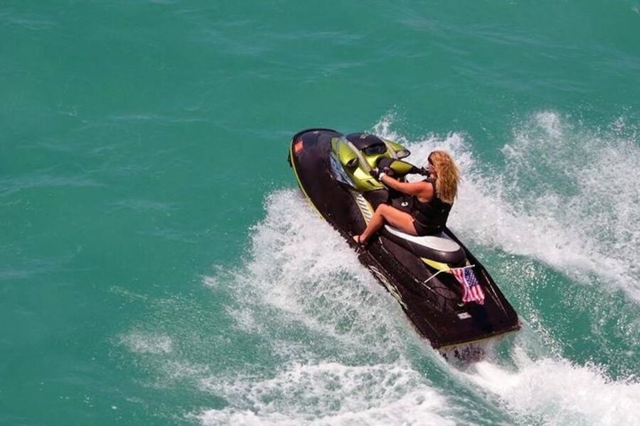 Hawaii Kai: Maunalua Bay Jet Ski Ride - How fast is the jet ski ride?
