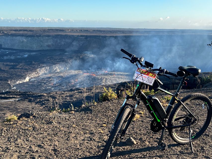 Hawaii: Volcanoes National Park E-Bike Rental and GPS Audio - Feel the volcanic heat at the steam vents