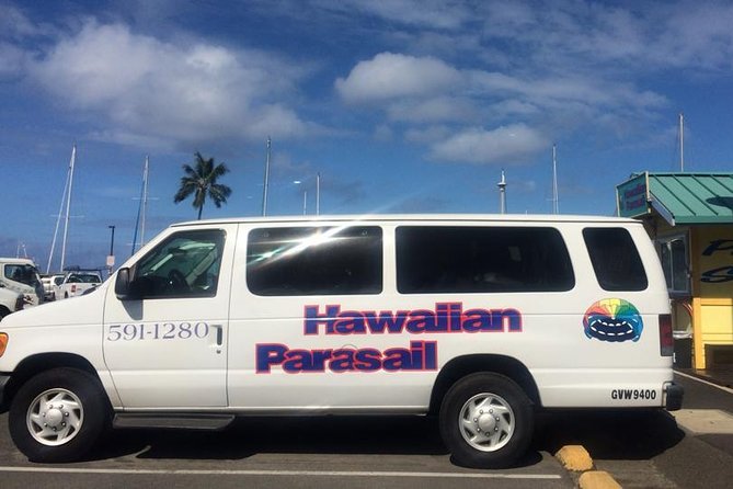 Hawaiian Parasail Since 1977 - What you see from the air