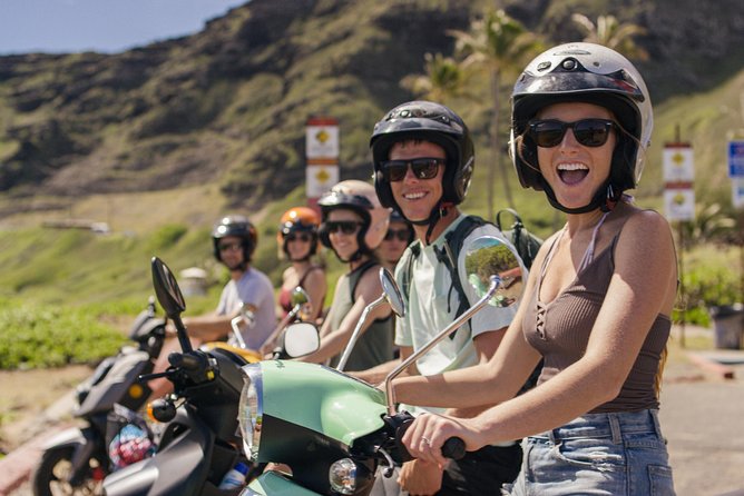 Hawaiian Style Moped Rental for the Day - A self-guided day, not a guided island tour