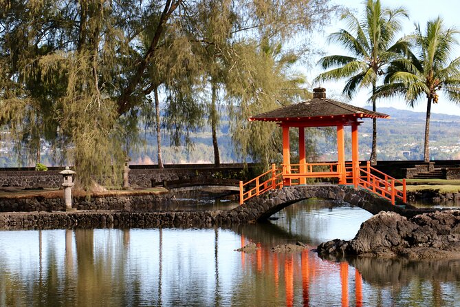 Hilo Shore Excursion: Active Volcano, Lava Tube, Waterfall and Gardens - Chocolate, coffee, orchids, and Liliuokalani Gardens