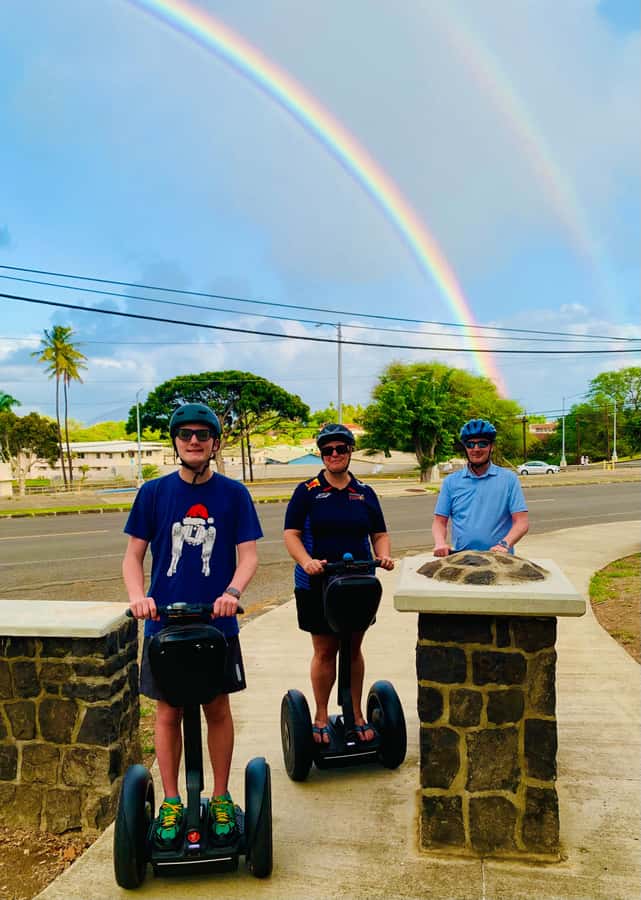 Honolulu: Diamond Head Segway Tour - The War Memorial and Coconut Avenue homes