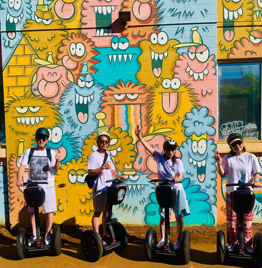 Honolulu: Historic Downtown Segway Tour - Learning to ride before Honolulu gets busy