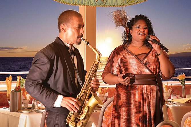 Honolulu: Three Star Deluxe Sunset Dinner Cruise and Show - Music, dancing, and the main show