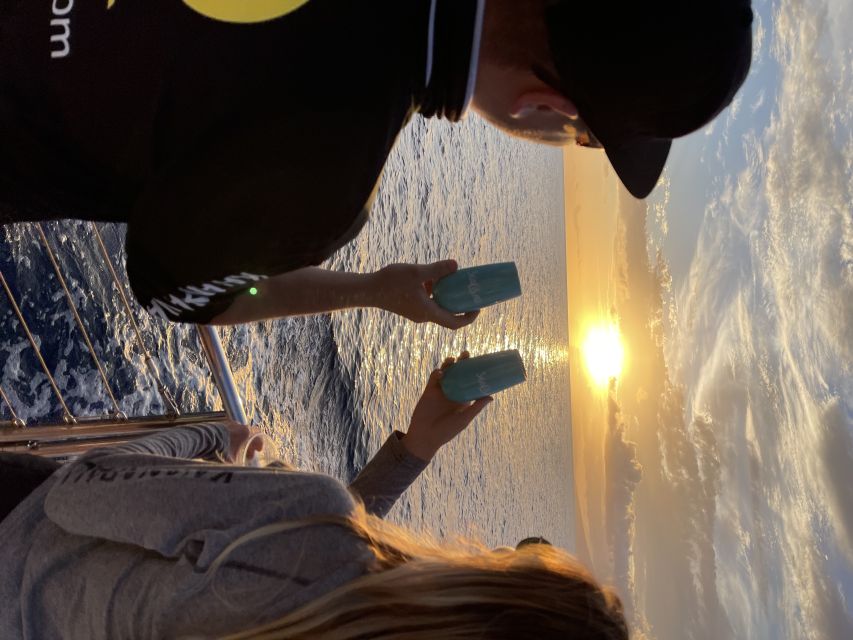 Kaanapali: Sunset Dinner Catamaran Cruise With Drinks - Sailing Maui’s coast during the golden hour