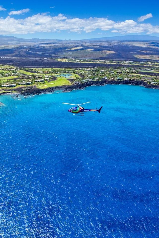 Kailua-Kona: Hualalai Volcano Doors On/Off Helicopter Tour - From Kaloko Fishponds to Kailua Bay