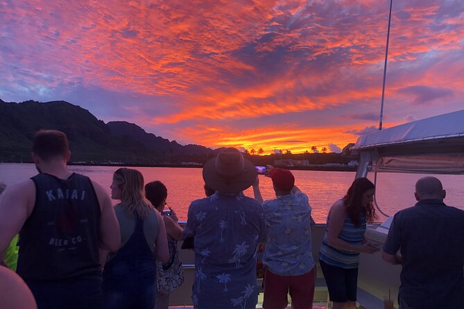 Kalapaki Kai Sunset Catamaran Cruise - Drinks, snacks, and the social atmosphere