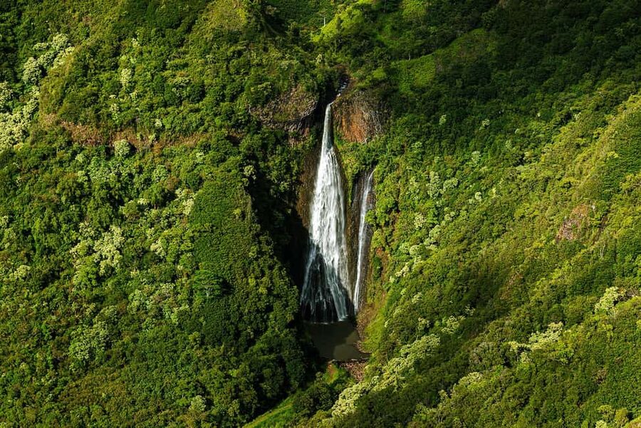 Kauai: Hughes 500 4-Passenger Doors-Off Helicopter Flight - Jurassic Falls and Kauai’s unreachable interior