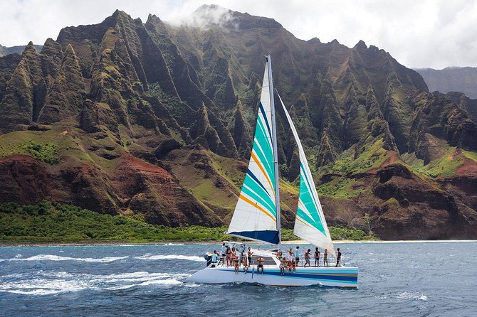 Kauai: Leila Na Pali Sunset Dinner Sail - The five-hour route from Port Allen to Na Pali