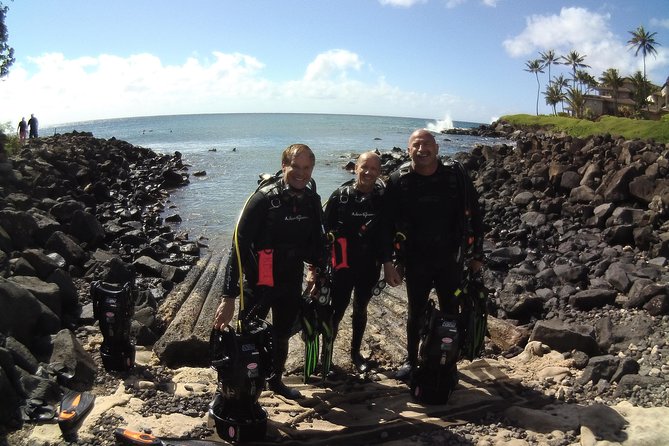 Kauai's Ultimate Discover Scuba Dive - OCEAN EXPERIENCE (1 Tank Dive) - Arrival at Koloa Landing in Poipu