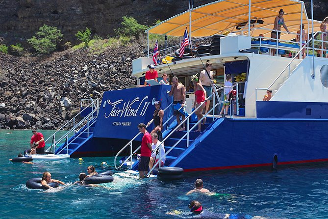 Kealakekua Bay Afternoon Snorkel: Family Fun on the Kona Coast - The Kona Coast ride past Kuamoʻo Point