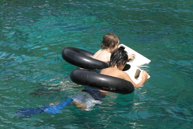 Kealakekua Bay Afternoon Snorkel: Family Fun on the Kona Coast - The slides, platform, and return ride