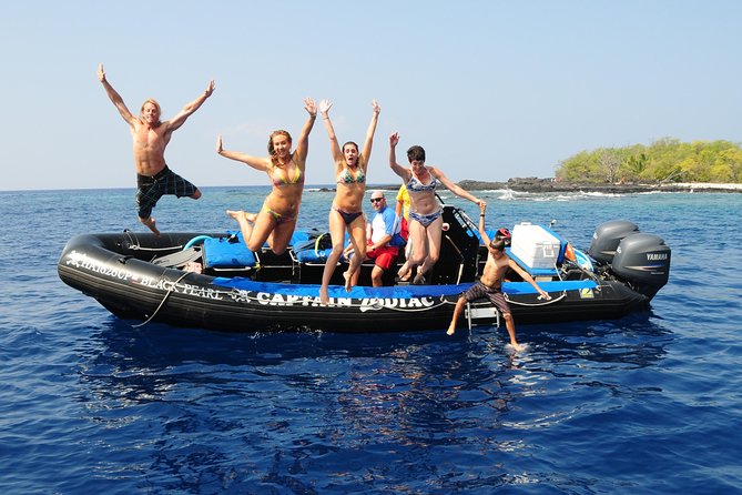 Kealakekua Bay Snorkeling Tour - 4 hour Kona Zodiac Adventure - Honokohau Marina and the first 15 minutes