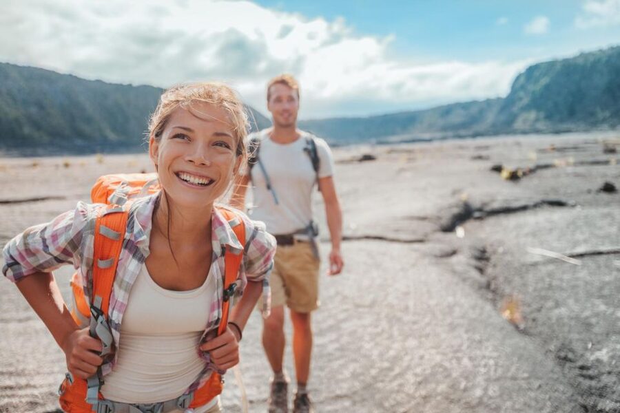 Kilauea: Volcanoes National Park Guided Hike - The hardened lava lake and caldera views