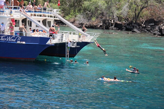 Kona’s Best Morning Snorkel: Captain Cook & Kealakekua Bay - Lunch, drinks, and the ride back to Keauhou Bay