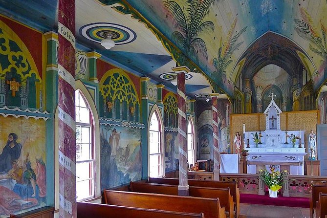 Kona Shore Excursion: Sea Turtles, Historic Kona & Coffee - St. Benedict’s Painted Church in South Kona