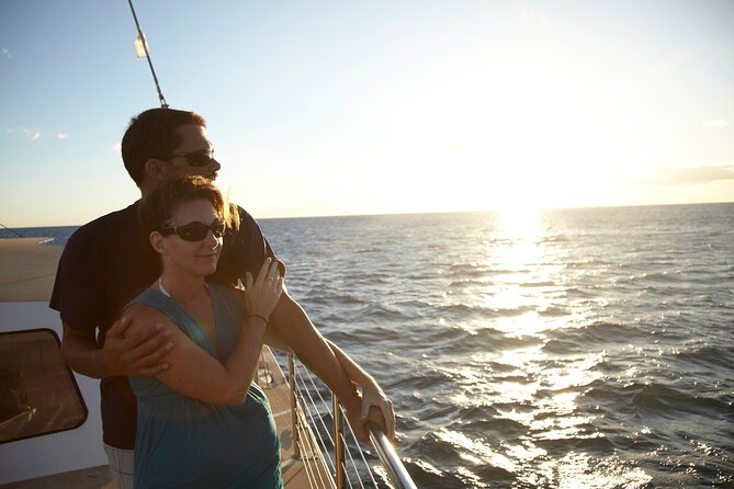 Kona Signature Catamaran Sunset Sail - Leaving Honokohau Marina with room to relax