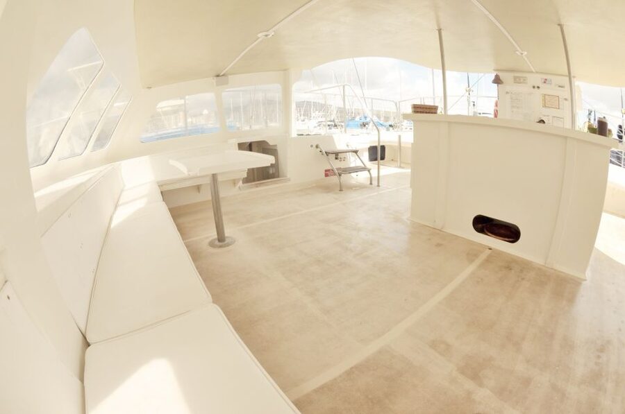 Kona Tradewind Catamaran Sail with Cocktails - Boarding and choosing your seat
