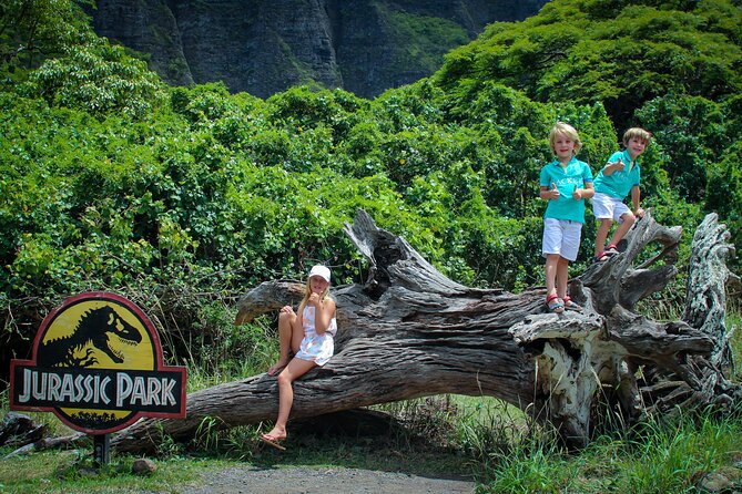 Kualoa Ranch Jurassic Adventure Tour - The open-air ride through three valleys