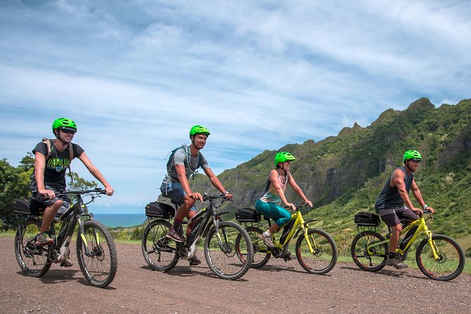 Kualoa Ranch: Novice E-Bike - Four or five stops with room for photos