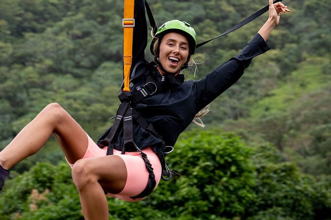 Kualoa Ranch - Zipline Tour - Fourteen cables through Ka’a’awa Valley