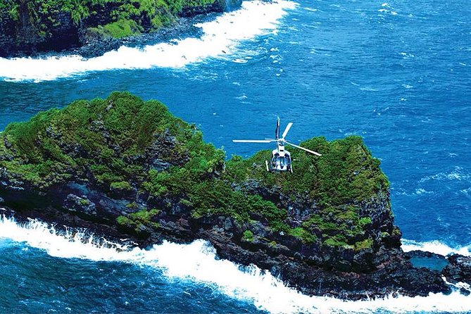 Luxury Helicopter Experience with Hana Rainforest Landing - Paia, Hookipa, Haiku, and Jaws from the air