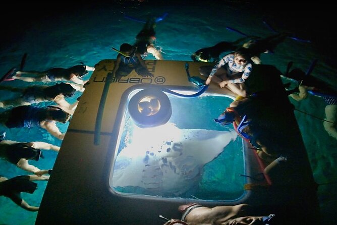 Manta Ray Night Snorkel from Kona — Small Group - Garden Eel Cove or Manta Heaven